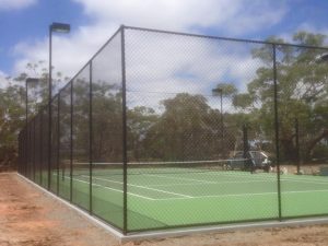 installing new court